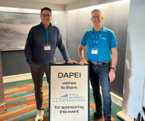 Dr. Michael Connolly and Dr. Jeff Williams at the 2025 DAPEI AGM & Conference